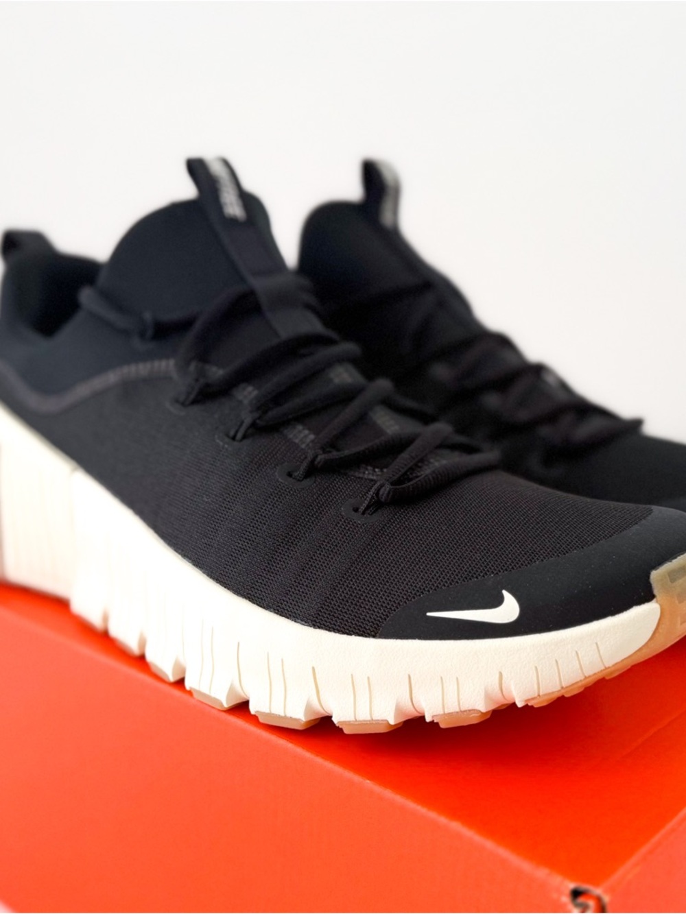 New Nike Free Metcon 6 Training and Lifting Shoes Black Coconut Size 12 - Picture 4 of 12